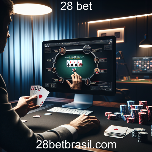 Explore o Mundo do Poker Online na 28 Bet