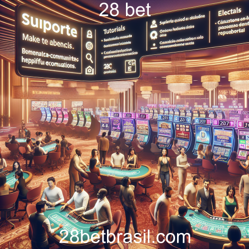 A Importância da Categoria 'Suporte' em Jogos Online na 28 Bet